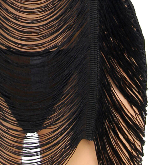 Subblime – 954239 Jurk met bandjes + string Zwart L/xl