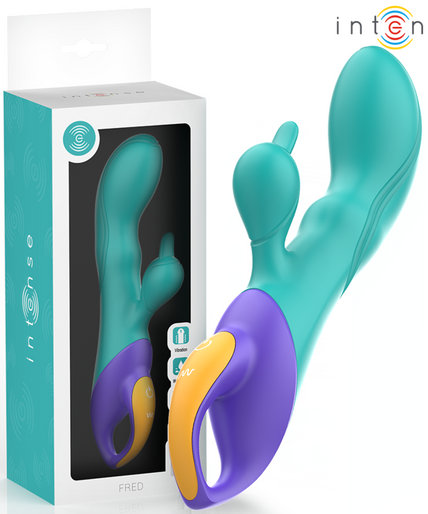 INTENSE - FRED RABBIT VIBRATOR BLUE