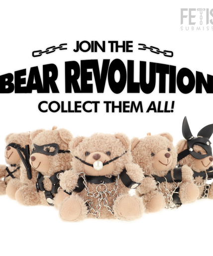FETISH SUBMISSIVE - FOZZIE TEDDY BEAR BDSM MODEL 3