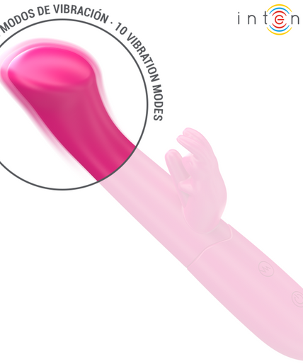 Intens – Julieta Konijnenvibrator 18,6 Cm 10 Trillingen Roze