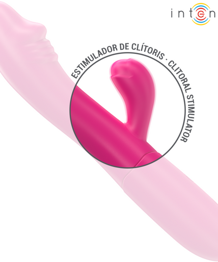 Intense – Ivy Flexibele Vibrator 10 Vibraties Met Stimulerende Tong Roze