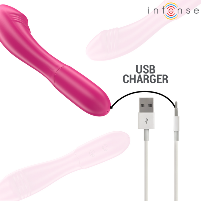 Pleasurements – Intense – Belinda Flexibler Vibrator 19 cm 10 Vibrationen Pink