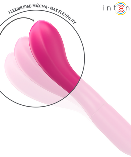 Pleasurements – Intense – Lisette Flexible Vibrator 19 Cm 10 Vibrations Pink