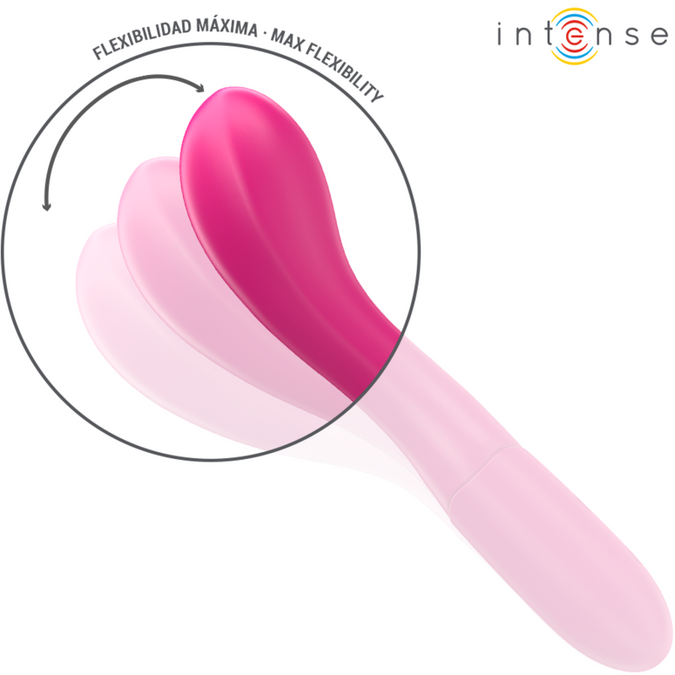 Pleasurements – Intense – Lisette Flexibler Vibrator 19 cm 10 Vibrationen Pink