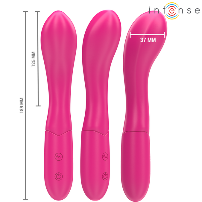 Pleasurements – Intense – Lisette Flexibler Vibrator 19 cm 10 Vibrationen Pink