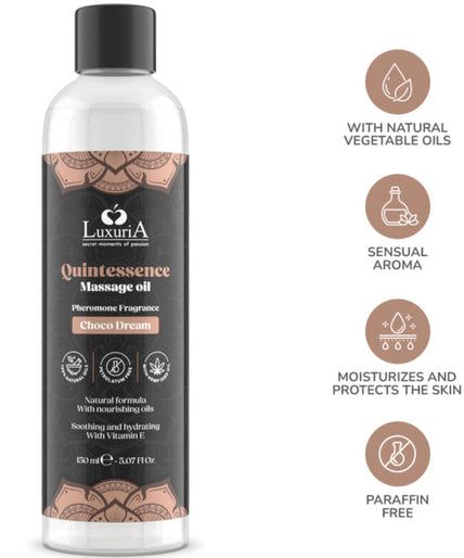 INTIMATELINE LUXURIA - MASSAGE OIL CHOCOLATE 150 ML