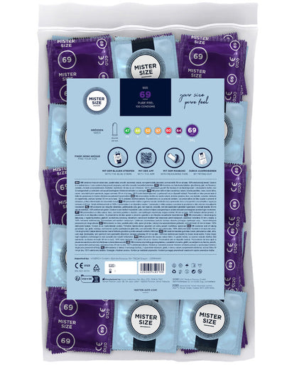 MISTER SIZE - CONDOMS MAAT XXXL 69 MM (100 STUKS)