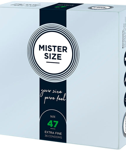 MISTER SIZE - CONDOMS MAAT XS 47 MM (36 STUKS)