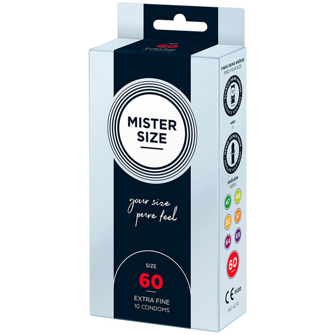 Mister Size – Condom Size XL 60 Mm (10 Units)