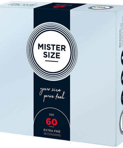 MISTER SIZE - CONDOOMMAAT XL 60 MM (36 STUKS)