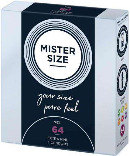 MISTER SIZE - CONDOOMS MAAT XXL 64 MM (3 STUKS)