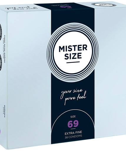 MISTER SIZE - CONDOMS MAAT XXXL 69 MM (36 STUKS)