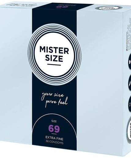 MISTER SIZE - CONDOMS MAAT XXXL 69 MM (36 STUKS)