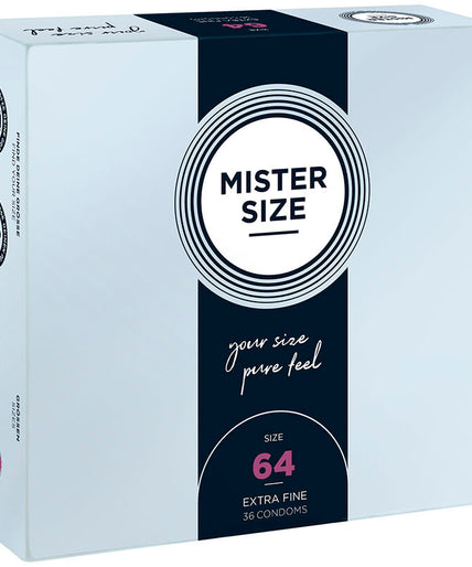 MISTER SIZE - CONDOMS MAAT XXL 64 MM (36 STUKS)
