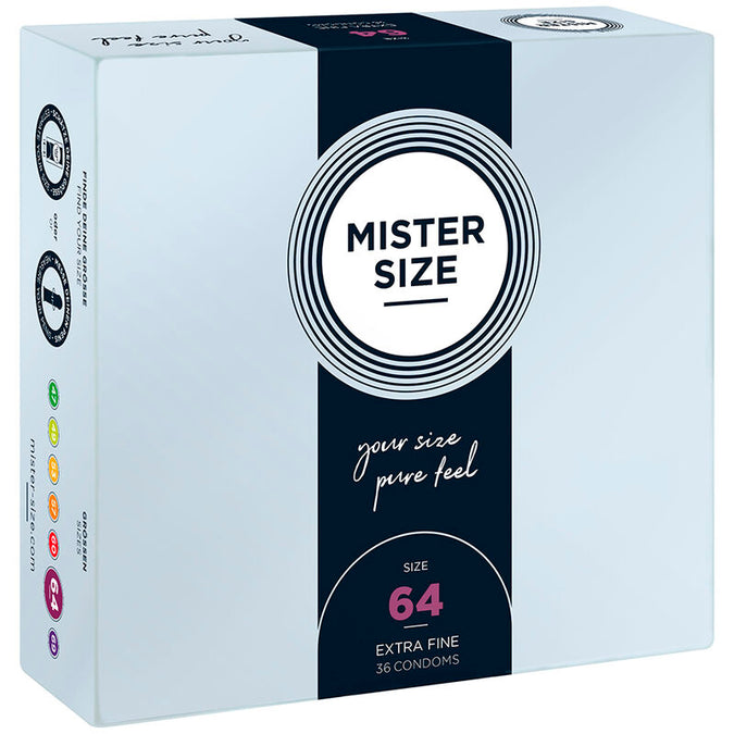 MISTER SIZE - CONDOMS MAAT XXL 64 MM (36 STUKS)