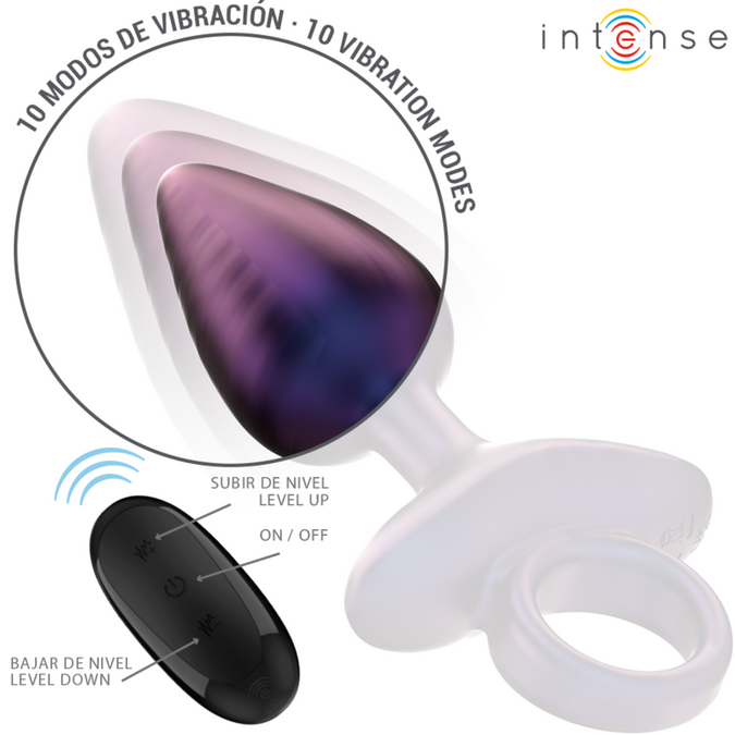 Intense – Michael Vibrating Anal Plug Model 2 Remote Control