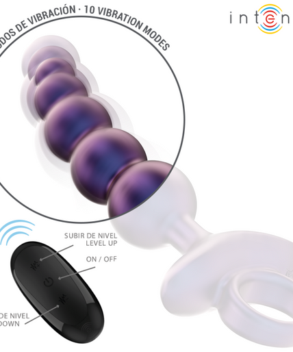 INTENSE - TITO VIBRATING ANAL PLUG MODEL 3 REMOTE CONTROL