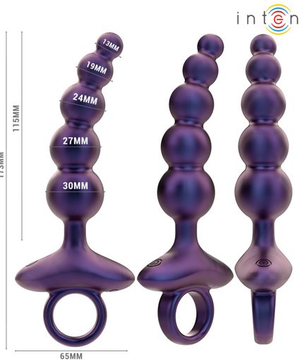 INTENSE - TITO VIBRATING ANAL PLUG MODEL 3 REMOTE CONTROL