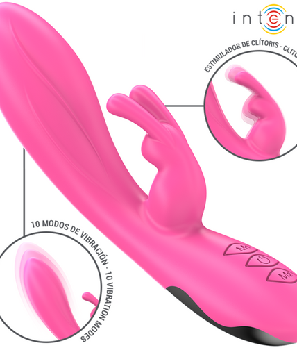 INTENSE - RANDALL RABBIT VIBRATOR 10 VIBRATIONS PINK