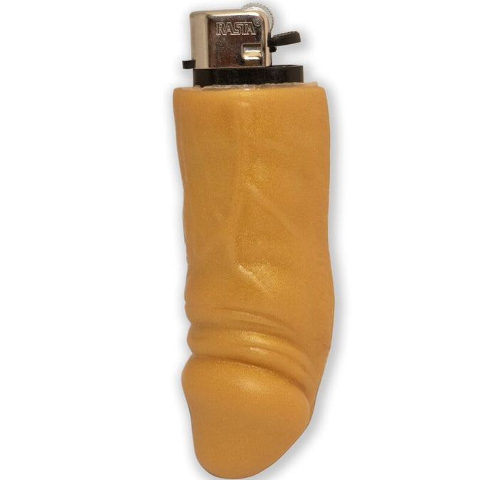 Diablo Picante – Gouden Aansteker in de Vorm van een Penis – Oplaadbaar