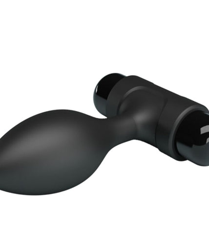 PRETTY LOVE - VIBRA BUTT 10 VIBRATIONS ANAL PLUG BLACK