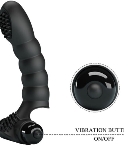 Pretty Love – Alexander Finger Vibrator 10 Vibrations Black