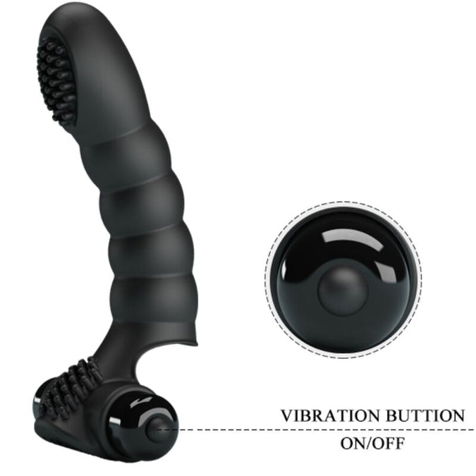 Pretty Love – Alexander Finger Vibrator 10 Vibrations Black