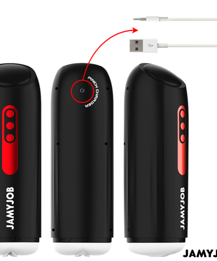JAMYJOB - PHANTOM AUTOMATIC VAGINA MASTURBATOR 5 SUCTION AND THRUST MODES