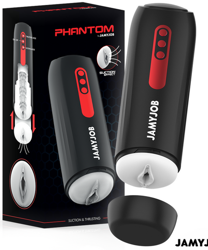 JAMYJOB - PHANTOM AUTOMATIC VAGINA MASTURBATOR 5 SUCTION AND THRUST MODES