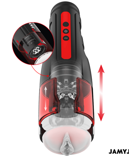 JAMYJOB - CYCLONE AUTOMATIC VAGINA MASTURBATOR 10 ROTATION AND THRUST MODES