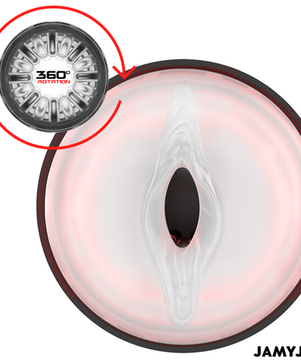 JAMYJOB - CYCLONE AUTOMATIC VAGINA MASTURBATOR 10 ROTATION AND THRUST MODES