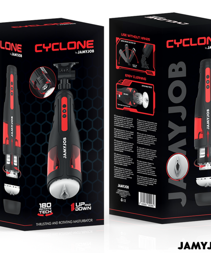 JAMYJOB - CYCLONE AUTOMATIC VAGINA MASTURBATOR 10 ROTATION AND THRUST MODES