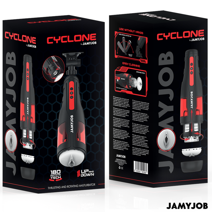 Jamyjob – Cyclone Automatic Vagina Masturbator 10 Rotation And Thrust Modes