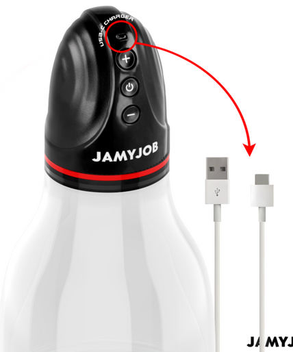 JAMYJOB - XPAND LITE AUTOMATIC TESTICLE PUMP 3 SUCTION LEVELS GREY
