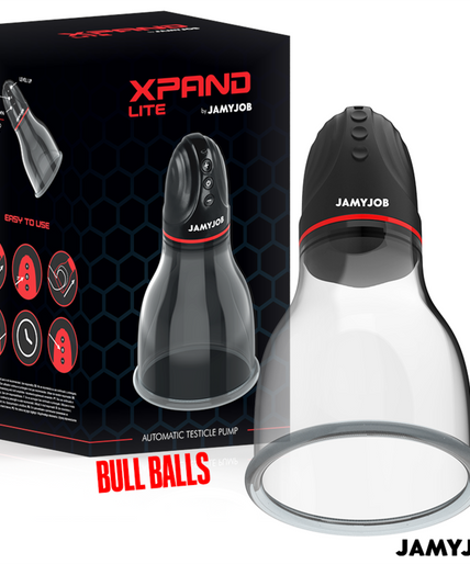 JAMYJOB - XPAND LITE AUTOMATIC TESTICLE PUMP 3 SUCTION LEVELS GREY