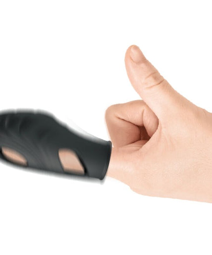 PRETTY LOVE - LICH SILICONE FINGER VIBRATOR BLACK