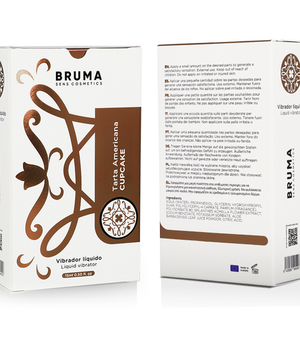 BRUMA - LIQUID VIBRATOR ULTRA GLIJDEND CUPCAKE 15 ML