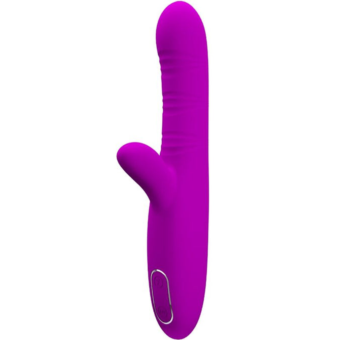 PRETTY LOVE - ANGELIQUE MULTIFUNCTIONELE VIBRATOR + CLITORISSTIMULATOR PAARS