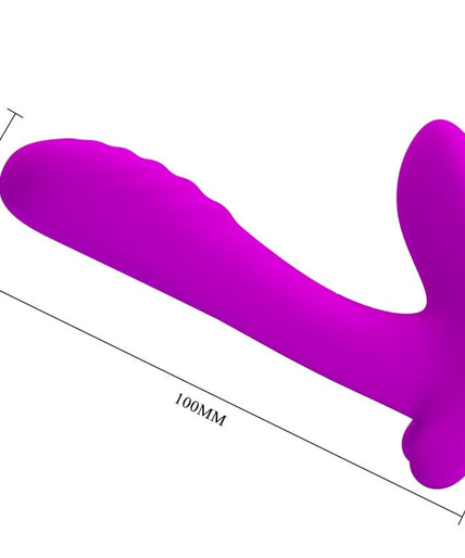 PRETTY LOVE - MASSAGER & VIBRATOR 12 VIBRATIONS REMOTE CONTROL PURPLE