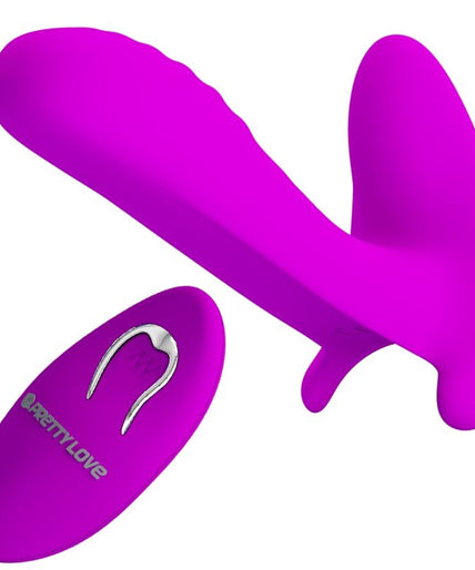 PRETTY LOVE - MASSAGER & VIBRATOR 12 VIBRATIONS REMOTE CONTROL PURPLE