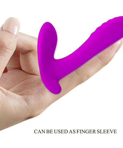 PRETTY LOVE - MASSAGER & VIBRATOR 12 VIBRATIONS REMOTE CONTROL PURPLE