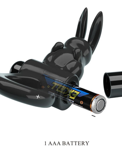PRETTY LOVE - EXCITING RING RABBIT VIBRATOR RING 10 VIBRATIONS BLACK