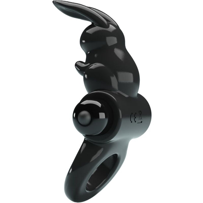 Pretty Love – Exciting Ring Rabbit Vibrator Ring 10 Vibrations Black