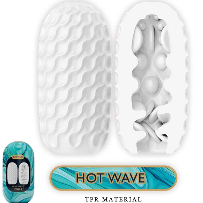 Pretty Love – Venus X 15 Silicone Male Masturbators White