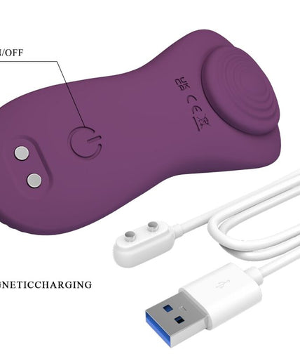 PRETTY LOVE - MANE LAY ON CLITORISMASSAGER 10 TRILLINGEN AFSTANDSBEDIENING PAARS