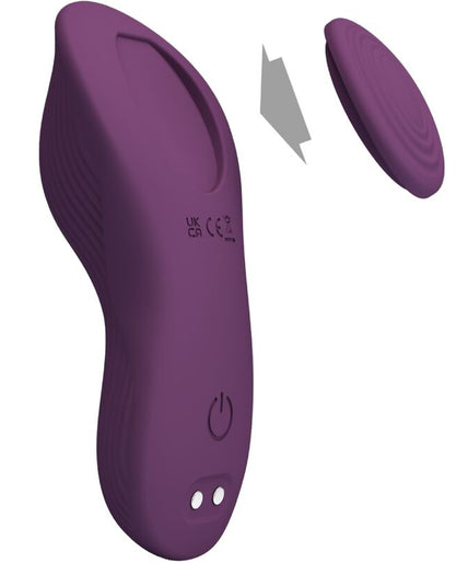 PRETTY LOVE - MANE LAY ON CLITORISMASSAGER 10 TRILLINGEN AFSTANDSBEDIENING PAARS
