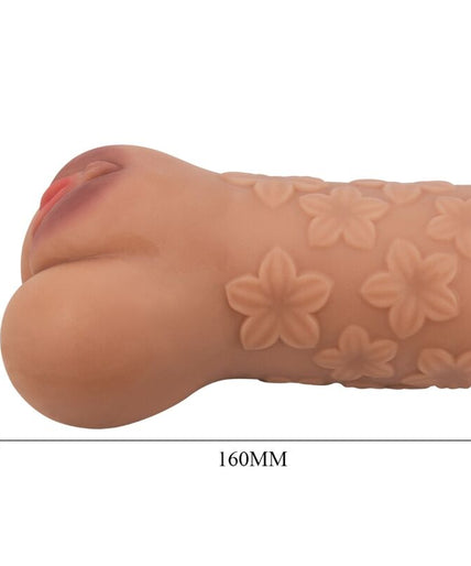 CRAZY BULL - SCARLET VAGINA AND ANUS DESIGN WITH FLOWERS FLESH
