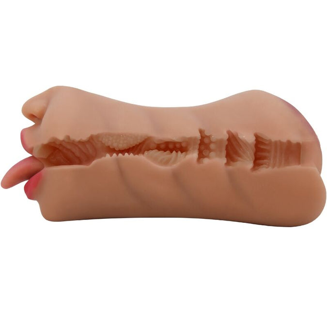 Crazy Bull – Sarah Double Masturbator Mouth & Vagina Flesh