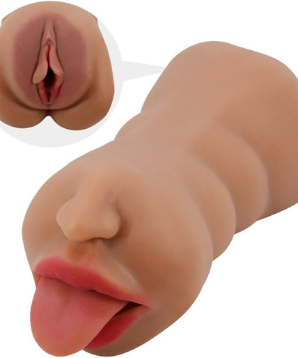 Crazy Bull – Sarah Double Masturbator Mouth & Vagina Flesh