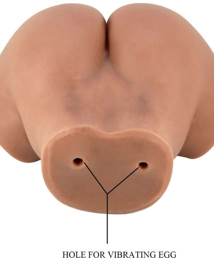 CRAZY BULL - HAILEY VIBRATOR BUTT WITH REALISTIC VAGINA AND ANUS CONTROL REMOTO